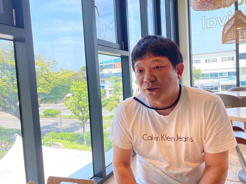 폐업 충전소 사장 김경민 씨.