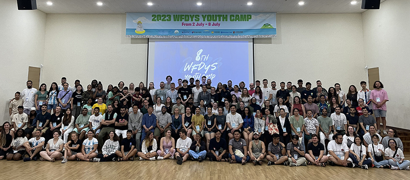 지난 2일 세계농아인대회 사전 행사인 청년 캠프가 세계 42개국 200여 명이 참여한 가운데 막을 올렸다.