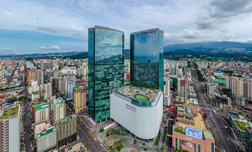 제주 드림타워. 