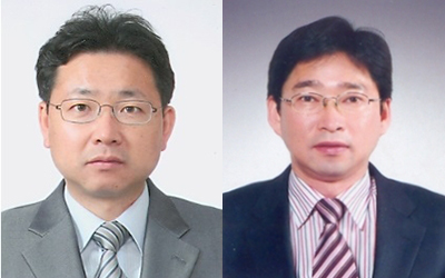 왼쪽부터 변영근 제주시 부시장 직무대리, 현창훈 서귀포시 부시장 직무대리