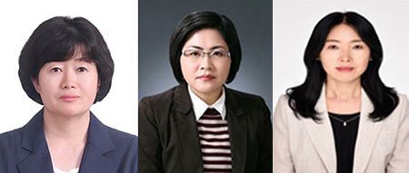 왼쪽부터 강동선, 양윤삼, 김현숙