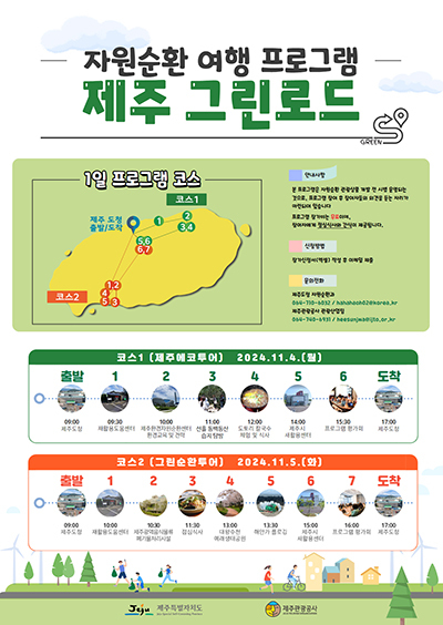 '제주 그린로드' 포스터