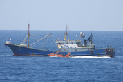 서귀포해경, 어업협정선 입·출역 통보 없이 불법조업한 중국어선 3척 나포