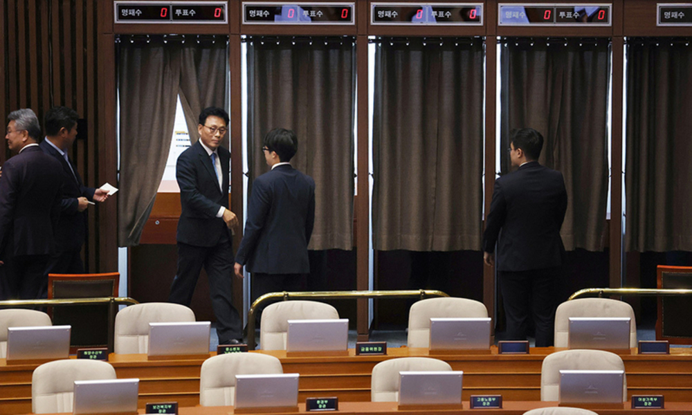 <속보> 이재명 체포안, 149명 찬성에 가결 … 정족수 1명 넘어