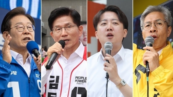 막판 승부수 던진 대선 후보들 … 제주서 4人4色 총력 유세전