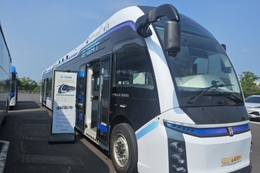 제주에 전기 굴절버스 등장 … BRT 시범운행 협의 중