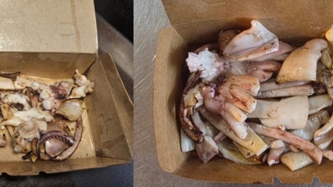 '반쪽짜리 오징어' 논란 반전 ... 서귀포 매일올레시장 업주 '억울'