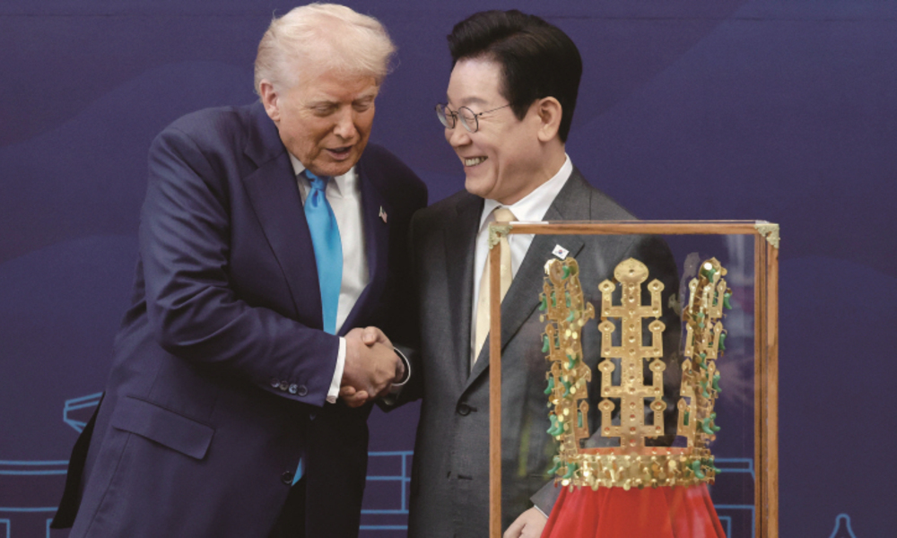 아부한 자 아부에 당한 자, 두 나라 대통령