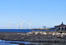 제주 한림에 국내 최대규모 해상풍력단지 준공