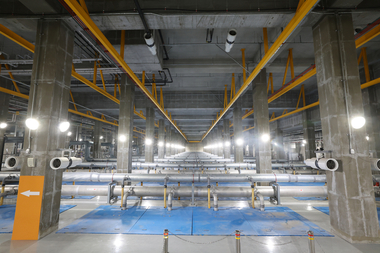 지하화 된 제주 하수처리장, 악취 '끝' ... 공항·바다 뷰 50m 전망대도