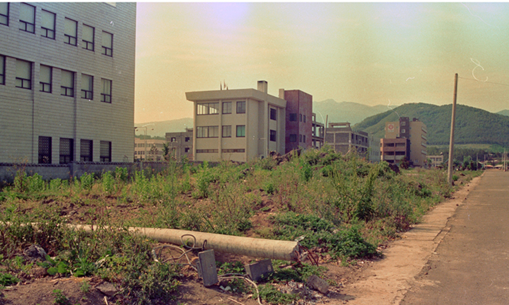 [포토 제주오디세이] 1981년 제주시 사장길(신제주초 맞은편) 그리고 지금