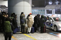제주공항 발 묶인 체류객? 긴급택시 500대 출동한다