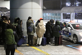 제주공항 발 묶인 체류객? 긴급택시 500대 출동한다