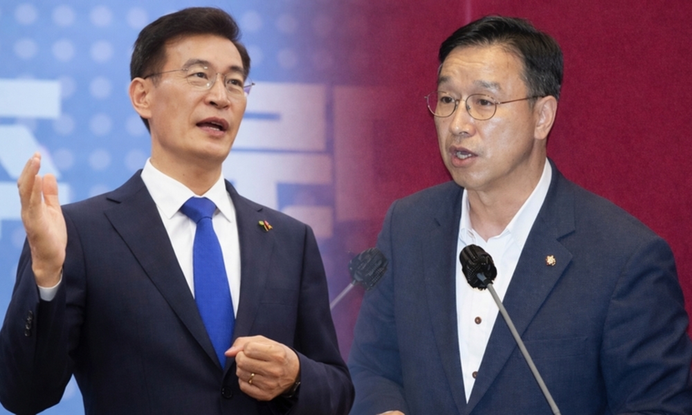 '위-오' 연대에 문대림 “정치 야합” vs 위성곤 “야합 아닌 통합”