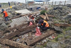 쓰레기에 몸살 앓는 한라산 … 매년 수거량도 30t 안팎