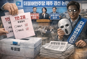 이 땅의 민주주의가 유린 당하고 있다