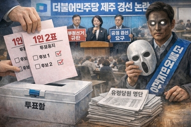 이 땅의 민주주의가 유린 당하고 있다