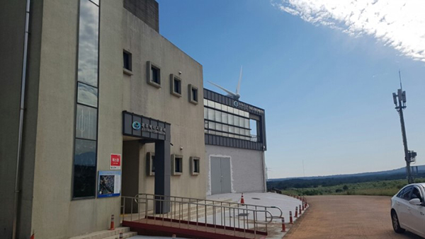 제주에너지공사 풍력단지 관리동